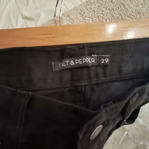 Salt and Pepper Jeans no 29 Marissa new, black