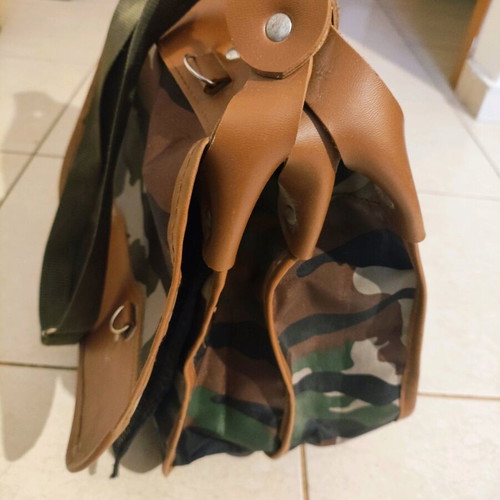 Aetos leather crossbody hunting bag like new, camouflage