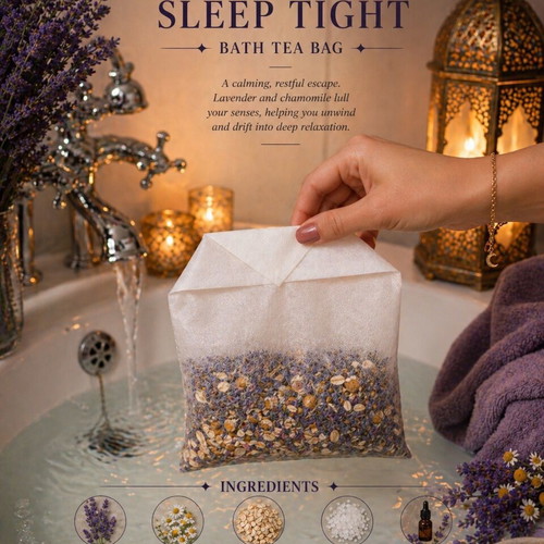 Bath tea bag Sleep tight new