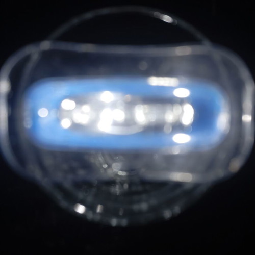 Blue light lamp teeth whitener unused