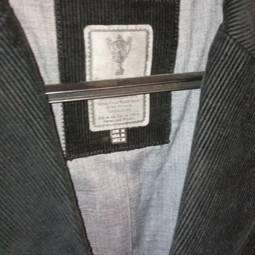 Men's Corduroy Jacket Zara Black Like New Size M,L