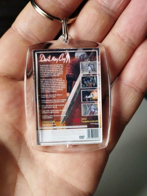 Devil May Cry PS2 acrylic keychain new