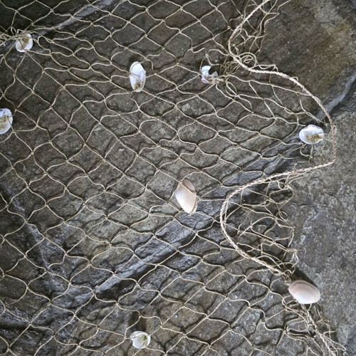 Decorative wall net with shells like new
