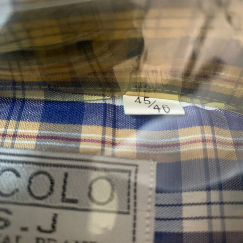 Men's short-sleeve shirt n45-46 new multicolor