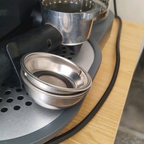 Krups coffee maker used for French coffee, espresso and cappuccino