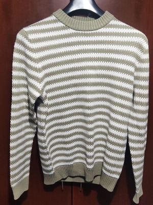 Jack and Jones pullover like new, white and khaki