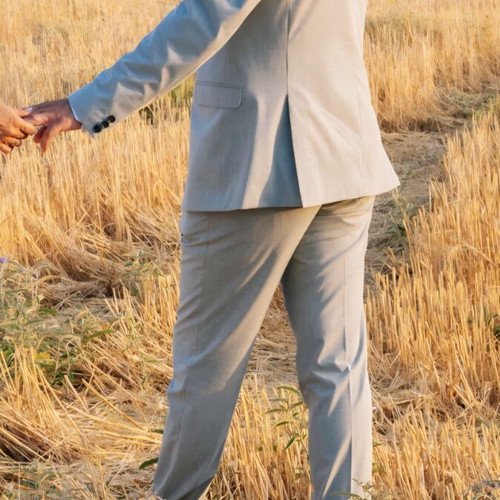 Aristoteli Bitsiani suit veraman color slim fit like new, size 46