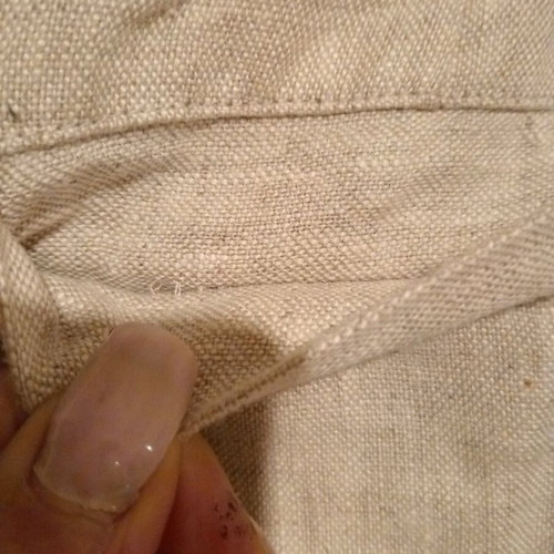 Laura Ashley long skirt 100% linen new beige