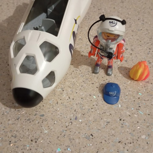 Playmobile space rocket μεταχειρισμένο