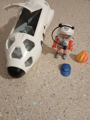 Playmobile space rocket μεταχειρισμένο