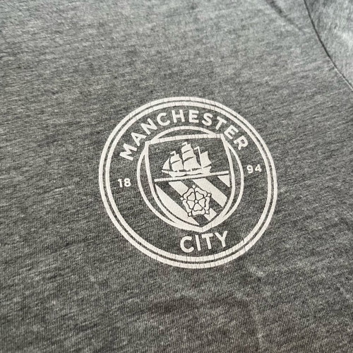 Puma Manchester City Kids T-shirt Size L Like New, Grey