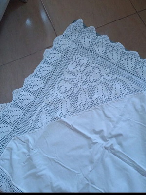 Square tablecloth handmade like new
