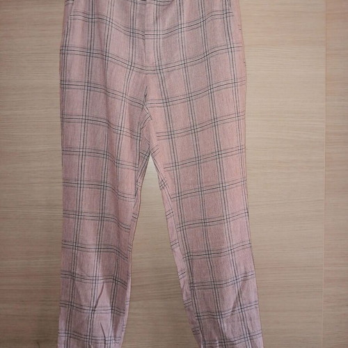 Zara women's pants like new, pink and gray, size S