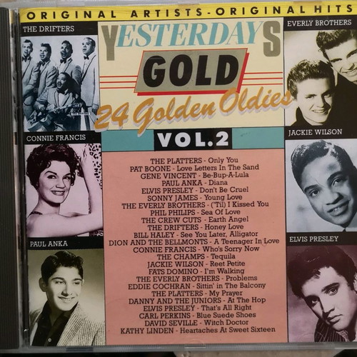 Yesterday's Gold CD used, pack of 9, pop