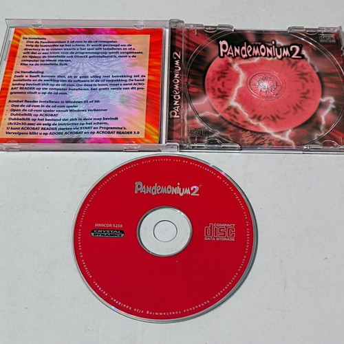 Pandemonium 2 PC like new, Crystal Dynamics, Jewel Case