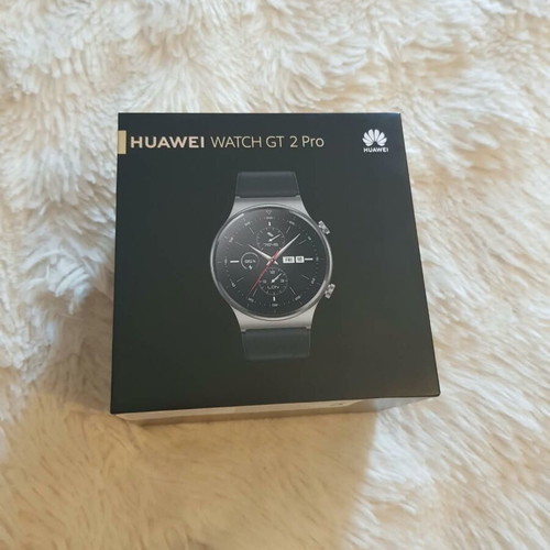 Huawei Watch GT 2 Pro smartwatch, black, titanium frame