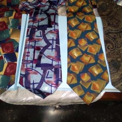 Vintage silk tie collection 31 pieces, Valentino and other brands, like new