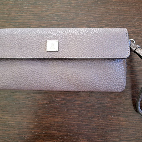 KEM clutch bag new in lavender color
