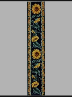 Sunflower embroidery akentito new with threads