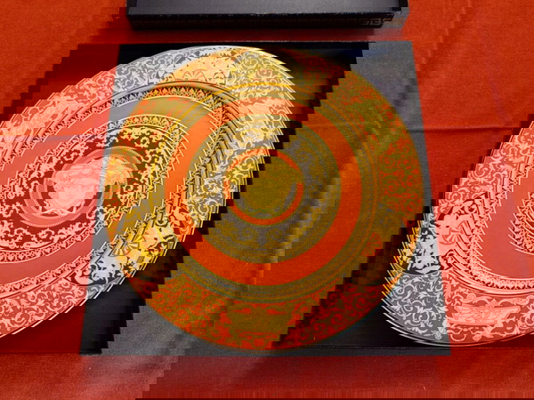 Rosenthal Versace Πιατέλλα στρογγυλή 30εκ. σειρά Medusa