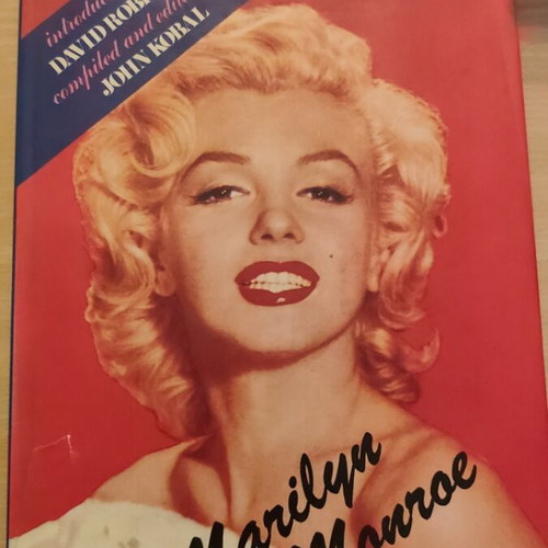 Marilyn Monroe 1974 book used, English