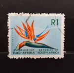 Γραμματόσημο South Africa 1964 Bird of Paradise μεταχειρισμένο