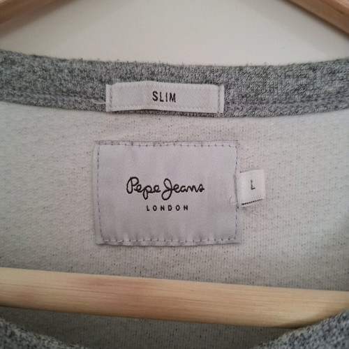 Pepe Jeans men's gray sweatshirt like new, size L