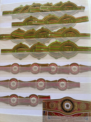 Cigar labels collection used in album