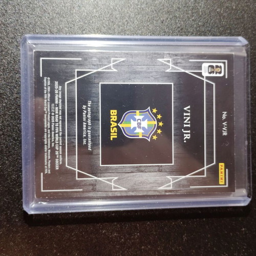2026 Panini National Treasures Road to FIFA World Cup Spotlight Signatures Vinícius Júnior /36 new