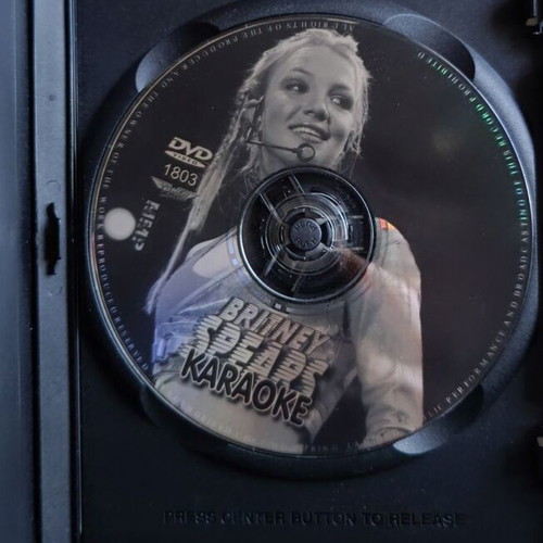 Britney Spears Karaoke DVD used, German edition 2004