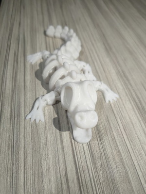 3D Printed Crocodile Aquarium Decoration new