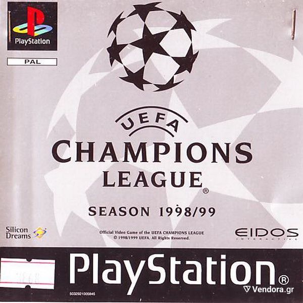  UEFA CHAMPIONS LEAGUE 98/99 - PS1