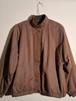 Reversible jacket like new, brown and blue, size L