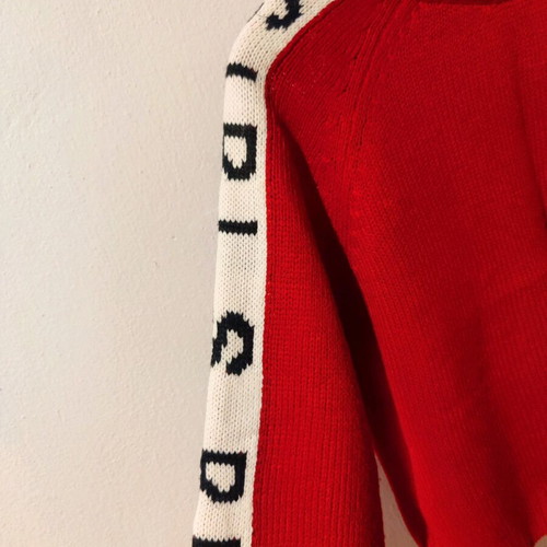 Terranova women's long-sleeve sweater like new, red and white