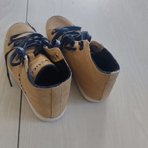 Sneaker ankle boots size 36 like new, suede fabric