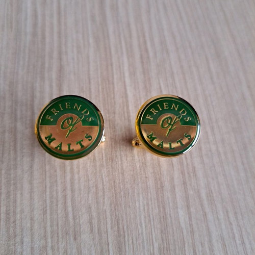 Friends of Malts cufflinks new