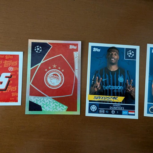 Topps UEFA Champions League 2025-2026 stickers new