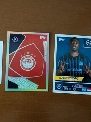 Topps UEFA Champions League 2025-2026 stickers new