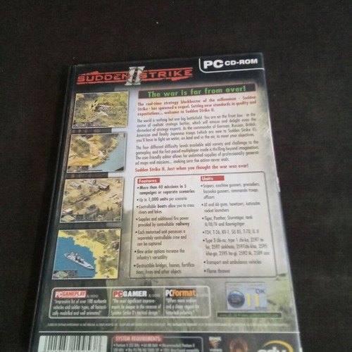 Sudden Strike 2 used, in very good condition, PC