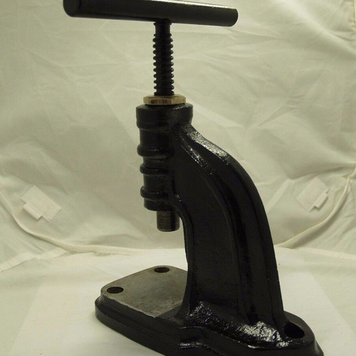 Vintage Greek button press used with NINA marking
