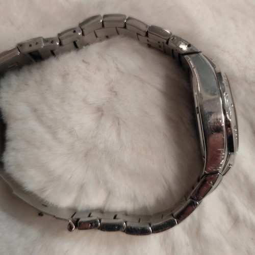 Adidas wristwatch used, silver color