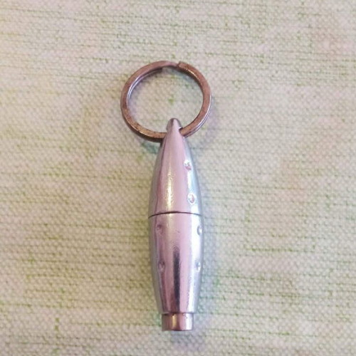 Bullet Punch Cigar Cutter keychain like new