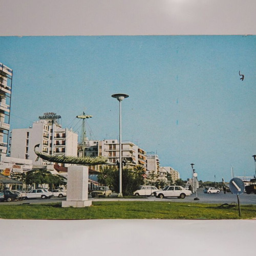 Postcards used, set of 5