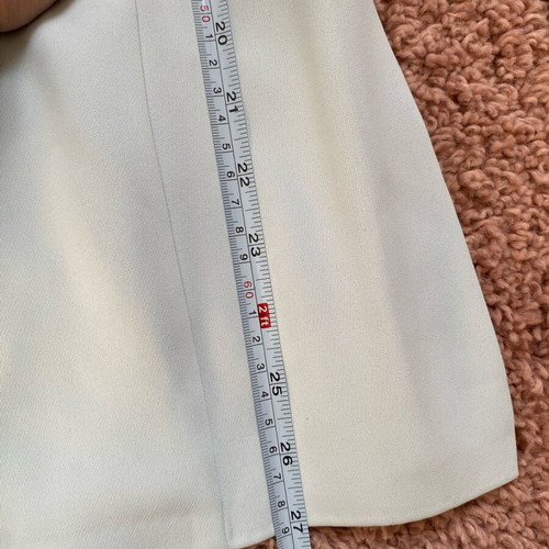 Women's classic suit in light turquoise size Xsmall like new