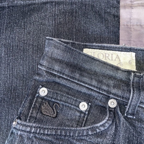 Gloria Straight Jeans like new, black, size XS