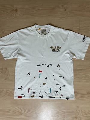 Gallery Dept T-shirt white, like new, men's size M