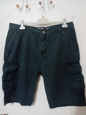 New Feel men's summer bermuda shorts XL, like new, blue, 100% cotton