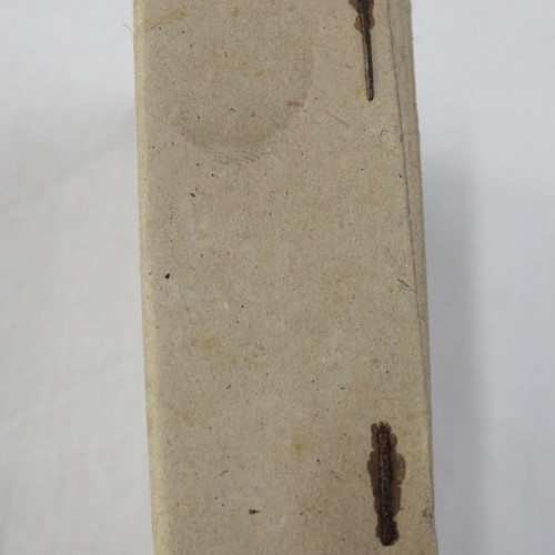 1937 Greek Army cardboard box for 15 bullet cartridges 6.5 used