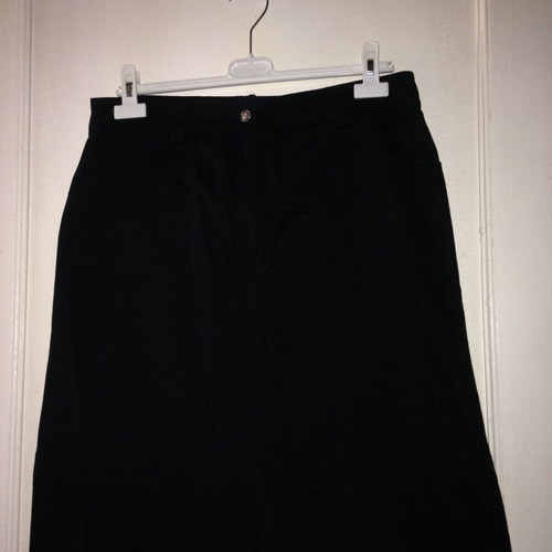 Leben corduroy skirt used, black