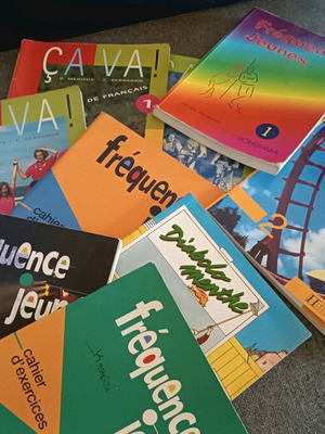 French books used, pack of 11